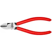 Бокорезы, L-140 мм, твёрдость кромок 62 HRC, чёрные, обливные рукоятки (KNIPEX)