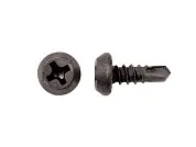 Саморез 3.8х11 мм для лист. металла, фосфат, со сверлом (50 шт в зип-локе) STARFIX, арт.SMZ1-91682-5