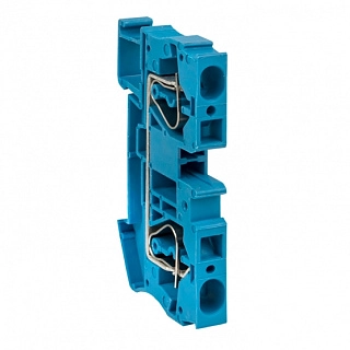 Колодка клеммная пружинная JXB-ST-6 57А синяя EKF PROxima