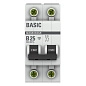 Автоматический выключатель 2P 25А (B) 4,5кА ВА 47-29  Basic