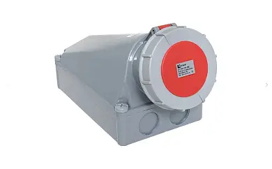 Розетка стационарная наружная 1452 3Р+РЕ+N 125А 380В IP67 EKF PROxima