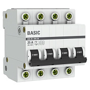 Выключатель нагрузки 4P 25А ВН-29  Basic
