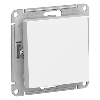 Перекрестный переключатель, сх.7, 10АХ, механизм, Белый