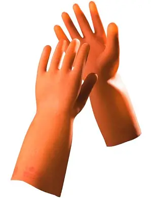 Перчатки АЗРИЭЛЕКТРО диэлектрические класс 0 (р.3)