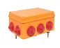 Коробка огнестойкая 190х140х70мм IP55, 10 двойных клеммников 0,5-4 мм2 EKF