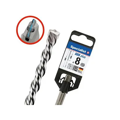 Сверло (бур) по бетону 8,0х400/460 SDS+ PGM Профи