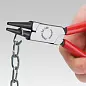Круглогубцы, губки D3x30 мм, L-160 мм, хром., 2-комп. рукоятки (KNIPEX)