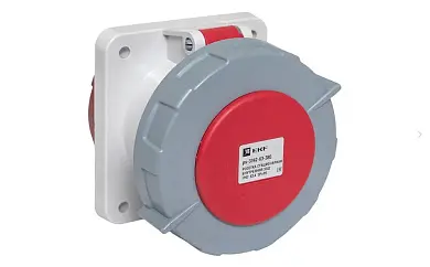 Розетка стационарная внутренняя 3342 3Р+РЕ 63А 380В IP67 EKF PROxima
