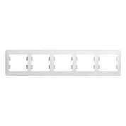 ШЭ Глосса Рамка 5-я гориз. GSL000105 (белый)