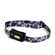 Фонарик налобный "Explorer" HL-6570 (КВТ) со встроенным аккумулятором