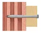 Рамный дюбель FUR 10 x135 SS (Шестигр. голова) (упак. 50шт) Fischer