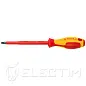 Отвёртка VDE 1000V Pozidriv PZ3, длина стержня 150 мм, L-270 мм (KNIPEX)