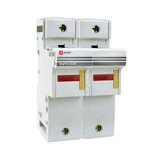 Предохранитель-разъединитель для ПВЦ 10x38 2P (с индикацией) EKF PROxima