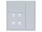Щит этажный 4 квартиры усиленный (1000х960х157) IP31 EKF Basic