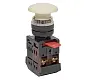 Кнопка AEA-22 белая NO+NC Грибок EKF