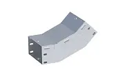 Угол 45 град. вертикальный внутренний 100x500-1,5 мм EKF