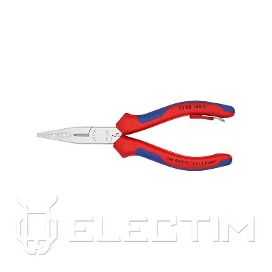 Плоскогубцы для монтажа проводов со страховочным креплением KNIPEX KN-1305160T