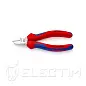 Бокорезы, L-140 мм, твёрдость кромок 62 HRC, хром., 2-комп. рукоятки (KNIPEX)