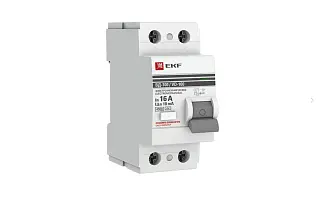 Устройство защитного отключения УЗО ВД-100 2P 16А/ 10мА (электромеханическое) EKF PROxima