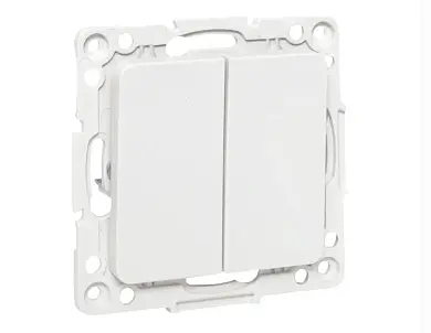 Стокгольм Механизм Выключателя 2-кл. 10А в/кбелый EKF PROxima