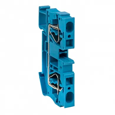 Колодка клеммная пружинная JXB-ST-4 41А синяя EKF PROxima