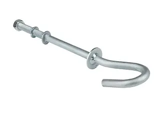 Крюк монтажный B16 инд. упак. EKF