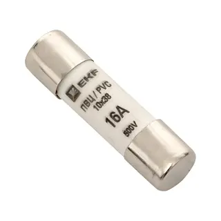 Плавкая вставка цилиндрическая ПВЦ (10х38) 8А EKF PROxima