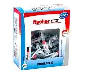 Дюбель для гипсокартона дрива DUOBLADE S с саморезом (упак. 20шт) Fischer
