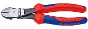 Бокорезы особой мощности, L-180 мм, чёрные, 2-комп. рукоятки (KNIPEX)