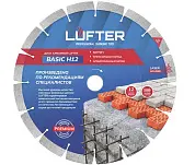 Диск алмазный LUFTER BASIC H12 СЕГМЕНТ по тротуарной плитке, армированному бетону 232 мм 002-232