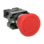 Кнопка BS542 поворотная красная грибок NC IP65 EKF PROxima Кнопка BS542 поворотная красная грибок NC IP65 EKF PROxima