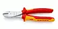 Бокорезы особой мощности VDE 1000V, L-200 мм, хром., 2-комп. рукоятки (KNIPEX)