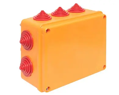 Коробка огнестойкая 190х140х70мм IP55, 3 двойных клеммника 1,5-25 мм2 EKF