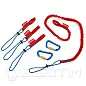 Набор для фиксации инструмента,  стропа, три адаптера, два карабина (KNIPEX)
