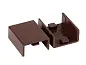 Соединитель (20х10) (4 шт) темное дерево EKF-Plast