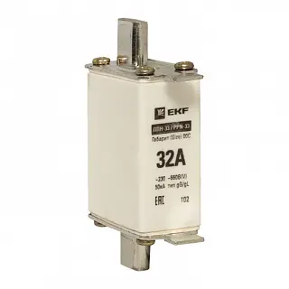 Плавкая вставка ППН-33 100/ 32А габарит 00С EKF PROxima