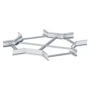 Ответвитель крестовой лестничный усиленный 100х900 мм (2 мм) EKF