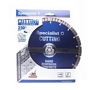 Алмазный отрезной диск 230х22,2 (сегмент 10мм) по бетону и камню Профи