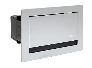 Встраиваемый настольный лючок, 4 модуля, C-Line