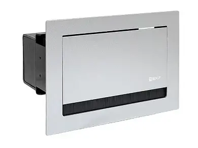 Встраиваемый настольный лючок, 4 модуля, C-Line