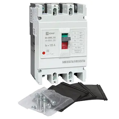 Автоматический выключатель ВА-99МL 250/125А 3P 20кА EKF Basic