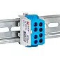 Клемма распределительная КСР с двойным винтом 2x35/2x25 синяя EKF PROxima