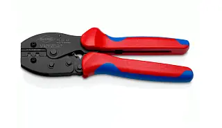 Пресс-клещи под кабельные наконечники, 4-6 мм², AWG 12+10, кол-во гнёзд: 2, L-220 мм (KNIPEX)
