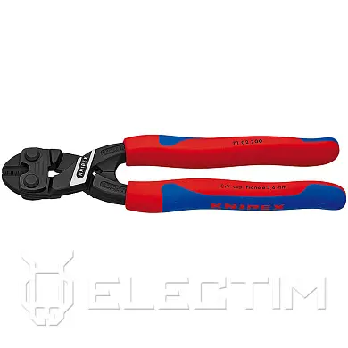 Болторез компактный CoBolt®, L-200 мм, чёрный, 2-комп. рукоятки (KNIPEX)