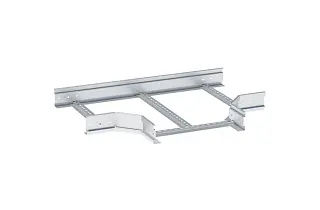 Ответвитель T-образный лестничный усиленный 100х400 мм (2 мм) HDZ EKF