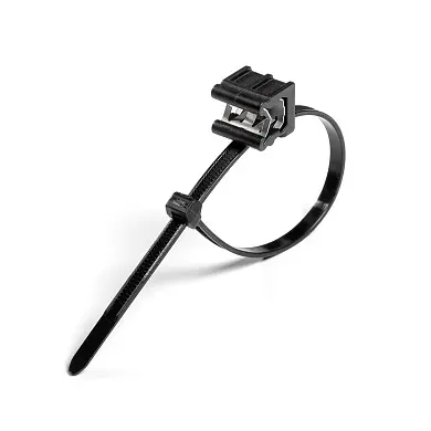 Кабельная стяжка-держатель КСД "Alligator" 4.6*200 (50 шт.) (Fortisflex)