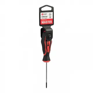 Отвертка Master PZ0x75 мм EKF Basic