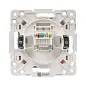 Стокгольм Механизм Розетки RJ-45 1-местной белый EKF PROxima