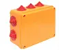 Коробка огнестойкая 150х110х70мм IP55, 5 двойных клеммников 1,5-6 мм2 EKF