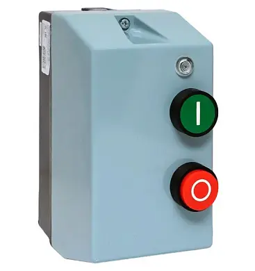 Пускатель в корпусе КМЭ 9А 230В с РТЭ Ir-5,5-8А и индикатором IP65 EKF